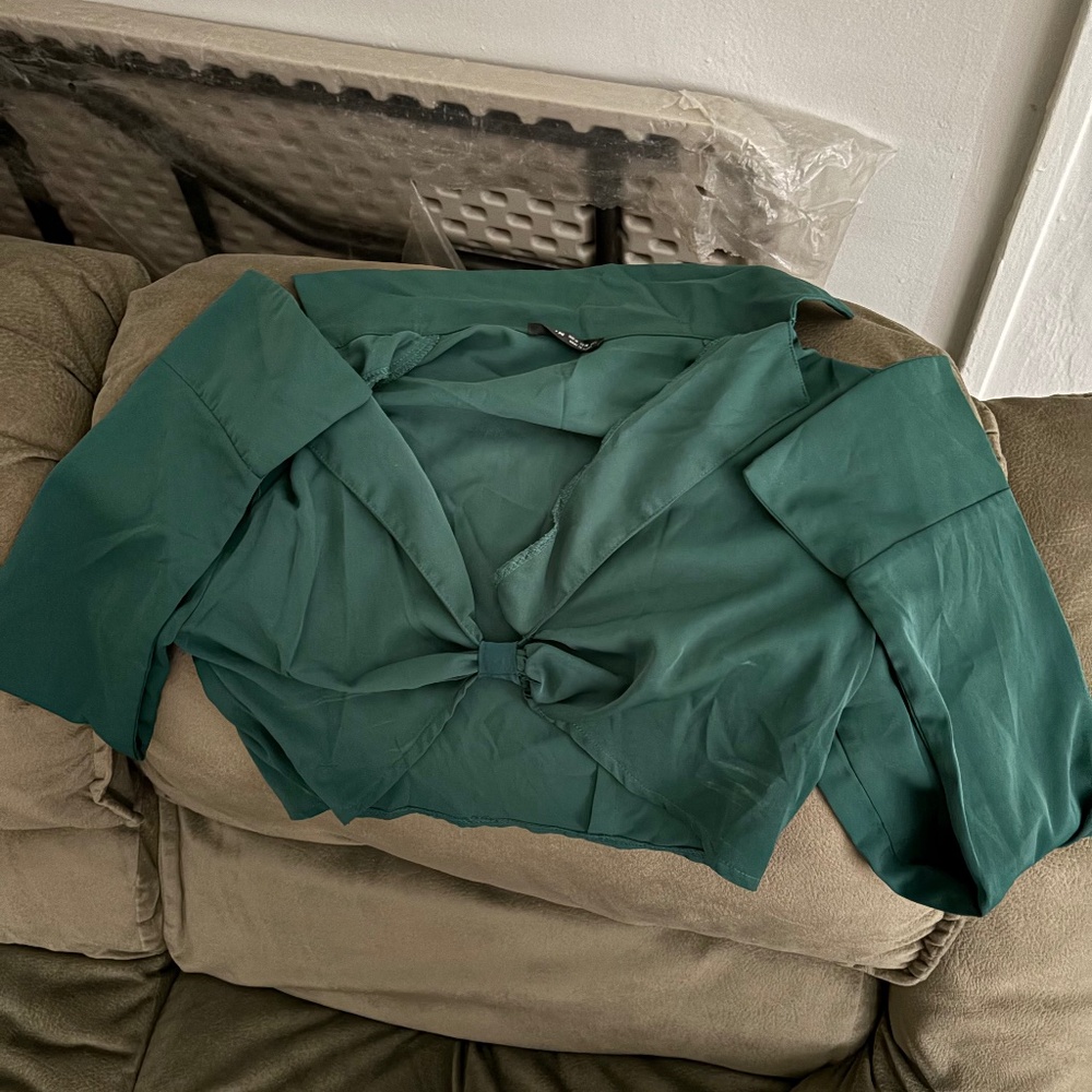 Emerald Twist Top